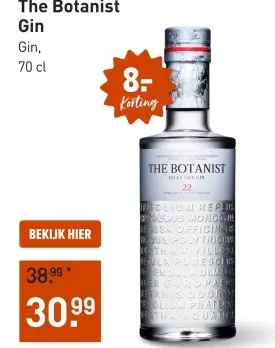 Aanbieding: The Botanist Gin