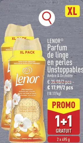 Offre: Parfum de linge en perles Unstoppables