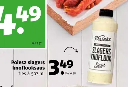 Aanbieding: Poiesz slagers knoflooksaus