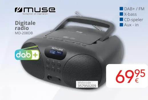 Aanbieding: Digitale radio-CD