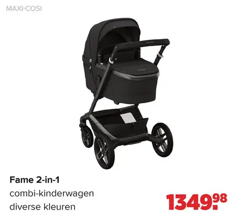 Aanbieding: Fame 2-in-1 combi-kinderwagen
