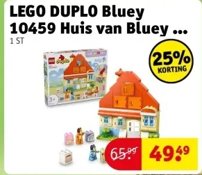 Aanbieding: LEGO DUPLO Bluey 10459 Huis van Bluey
