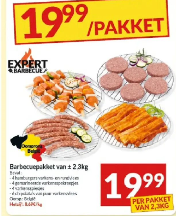 Promotie: Barbecuepakket