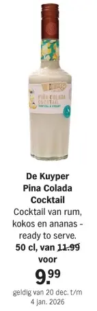 Aanbieding: Pina Colada Cocktail