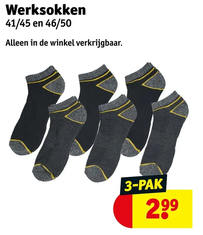 Aanbieding: Werksokken