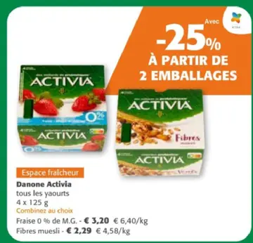 Offre: Danone Activia