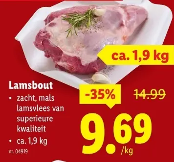 Promotie: Lamsbout