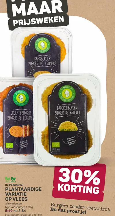 Aanbieding: Plantaardige variatie op vlees