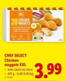Offre: Chicken nuggets XXL