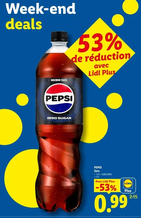 Offre: PEPSI Zero