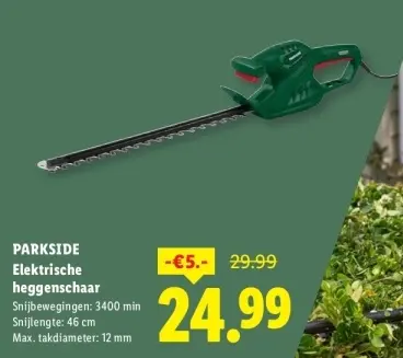 Aanbieding: Elektrische heggenschaar