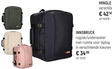 Aanbieding: MINGLE rugzak/underseater