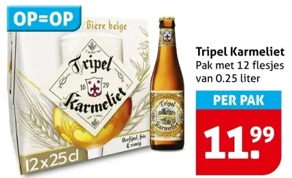 Aanbieding: Tripel Karmeliet