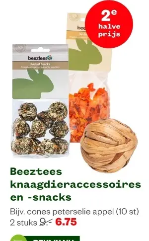 Aanbieding: Beeztees knaagdieraccessoires en -snacks
