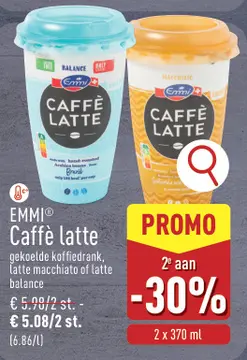 Aanbieding: Caffè latte
