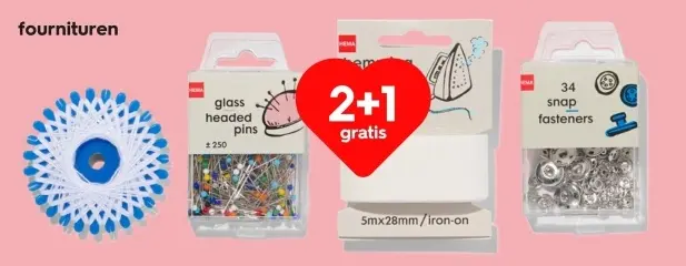 Aanbieding: Fournituren