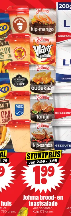 Aanbieding: Johma brood- en toastsalade