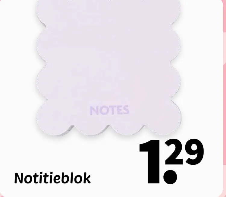 Promotie: Notitieblok