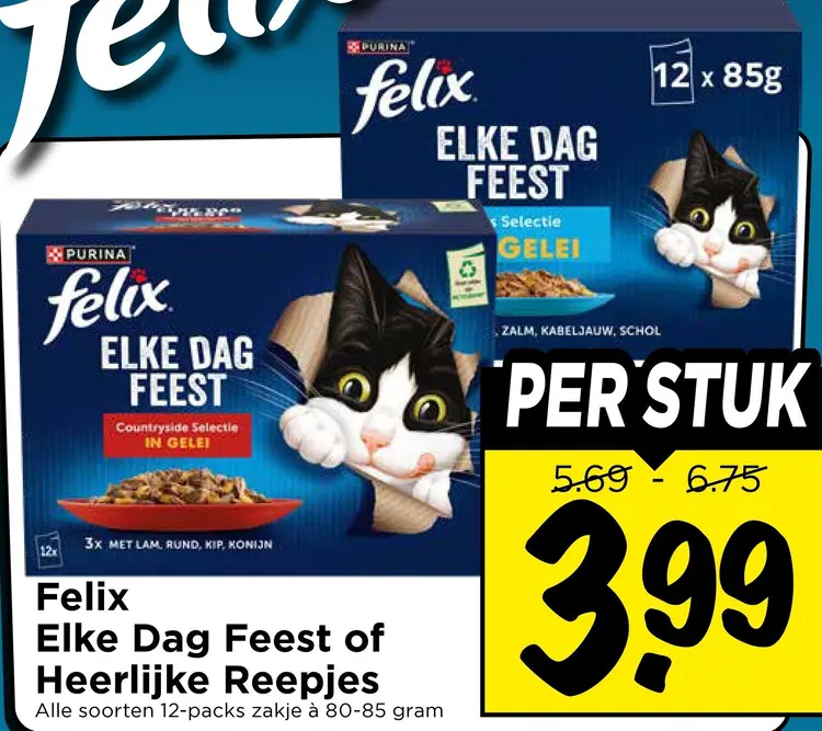 Aanbieding: Elke Dag Feest of Heerlijke Reepjes