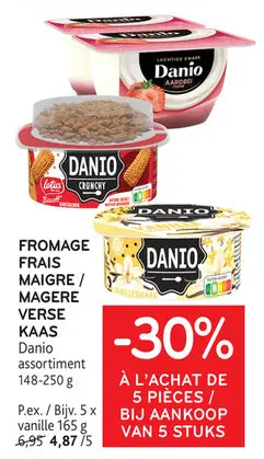 Offre: FROMAGE FRAIS MAIGRE / MAGERE VERSE KAAS Dani