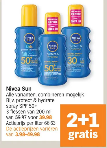 Promotie: Nivea Sun