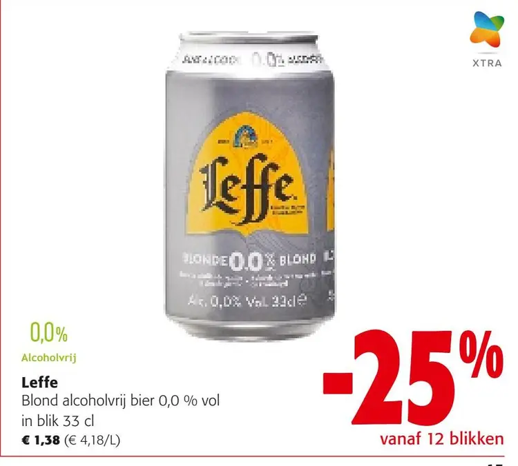 Aanbieding: Blond alcoholvrij bier