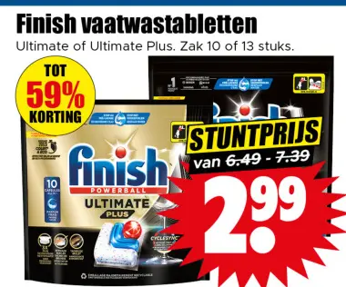 Aanbieding: vaatwastabletten