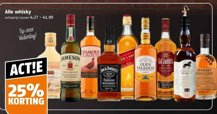 Aanbieding: Alle whisky