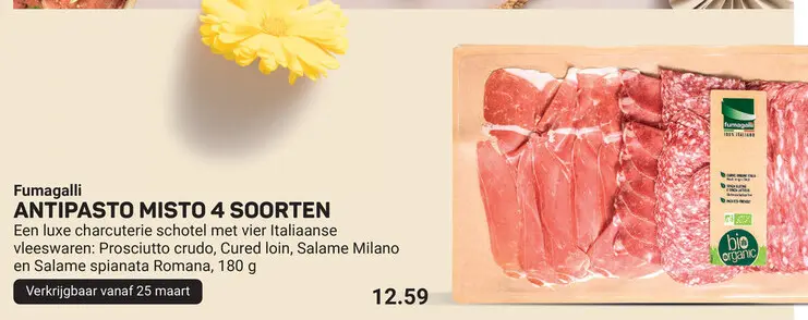 Aanbieding: Antipasto misto 4 soorten