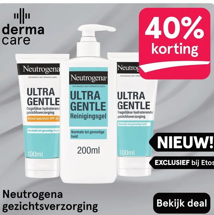 Aanbieding: Neutrogena gezichtsverzorging