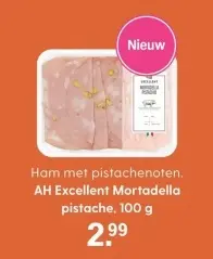 Aanbieding: AH Excellent Mortadella pistache