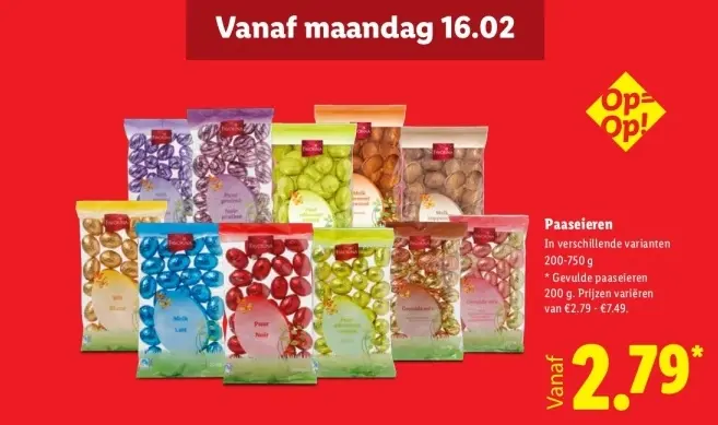 Aanbieding: Paaseieren