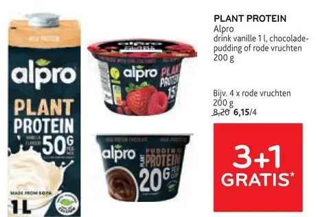 Promotie: Plant protein