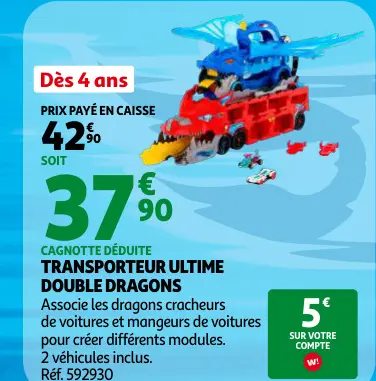 Offre: Transporteur Ultime Double Dragons