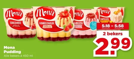 Aanbieding: Pudding