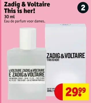 Aanbieding: Zadig & Voltaire This is her!