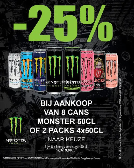 Aanbieding: Monster Energy