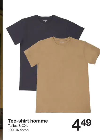 Offre: Tee-shirt homme