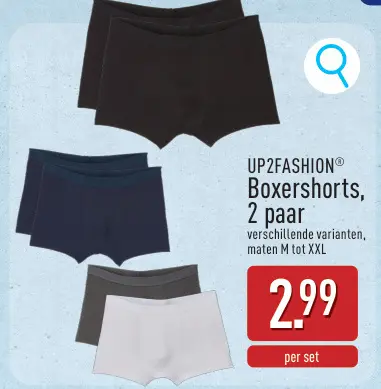 Promotie: Boxershorts