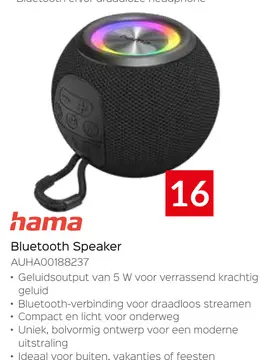 Aanbieding: Bluetooth Speaker