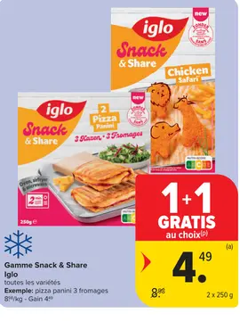 Offre: Gamme Snack & Share