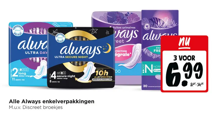 Aanbieding: Always