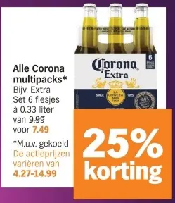 Aanbieding: Corona multipacks