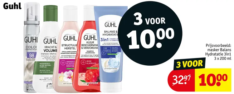 Aanbieding: Guhl Balans & Hydratatie masker