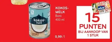 Promotie: Kokosmelk