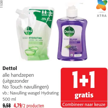 Promotie: Navulling wasgel Hydrating