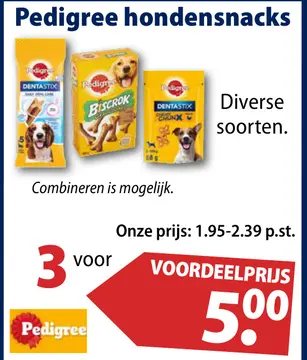 Aanbieding: Pedigree hondensnacks