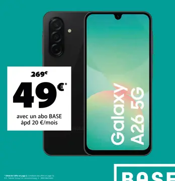 Offre: Galaxy A26 5G
