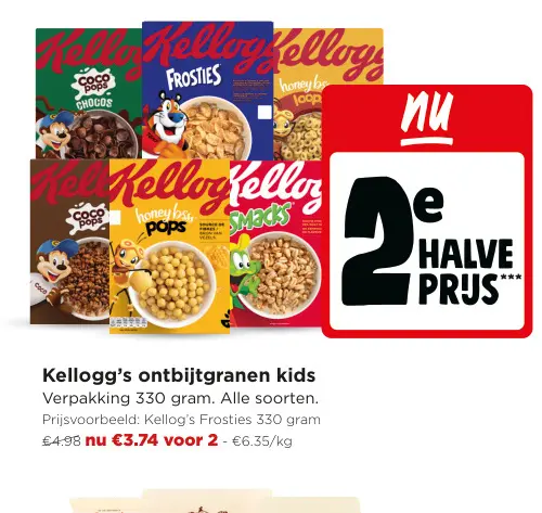 Promotie: ontbijtgranen kids