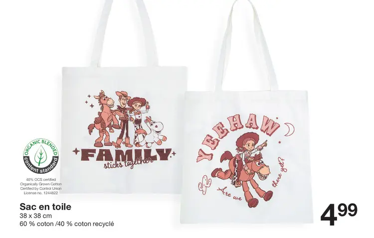 Offre: Sac en toile